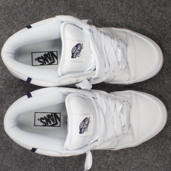 VANS Knu Skool Mid Utility Skateboarding Shoes White Mens Size 8 Womens Size 9.5 - Picture 9 of 11